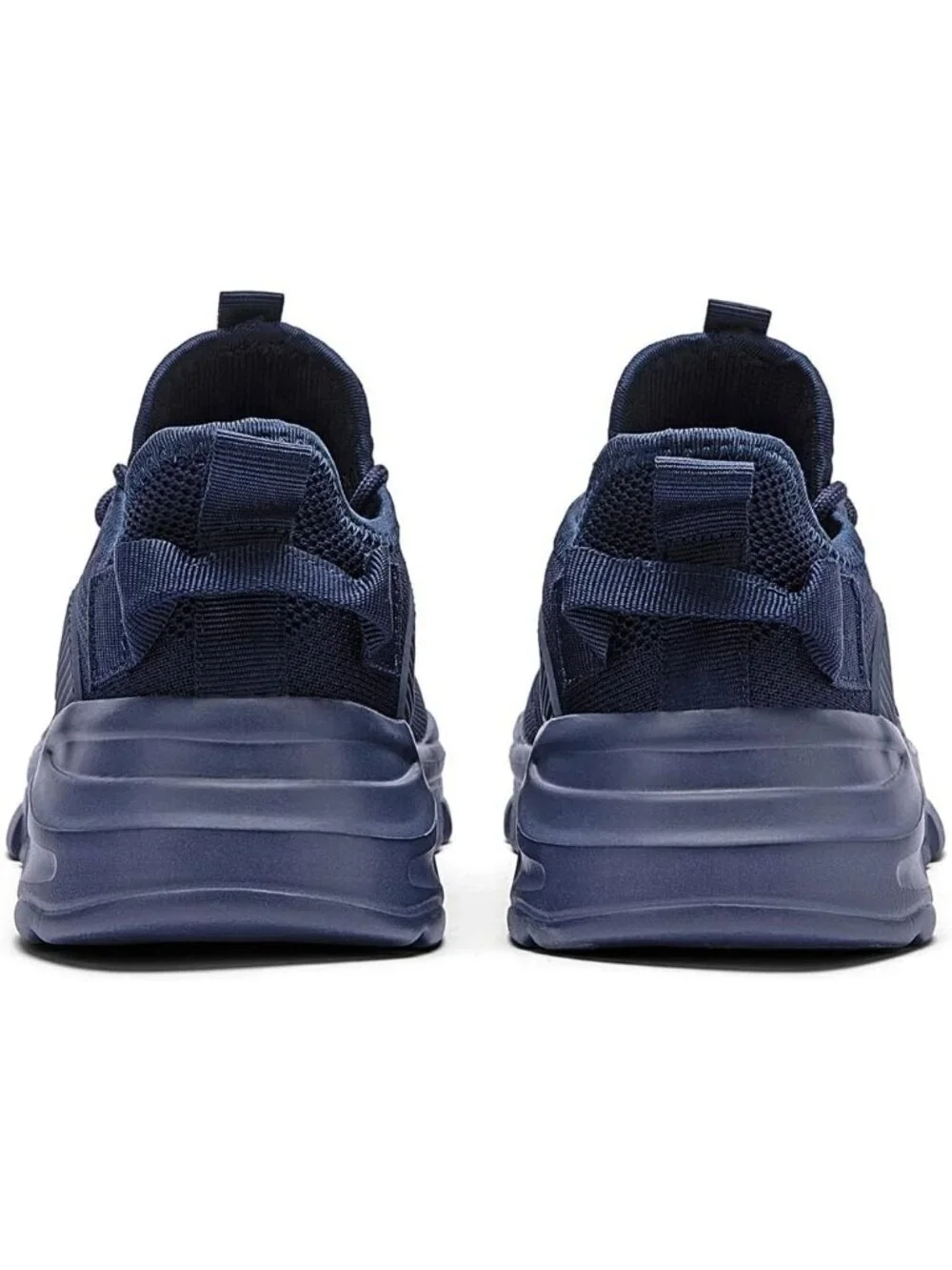 Men's Blue Slip on Walking Shoes Tennis Running Sneakers Lightweight Trainers